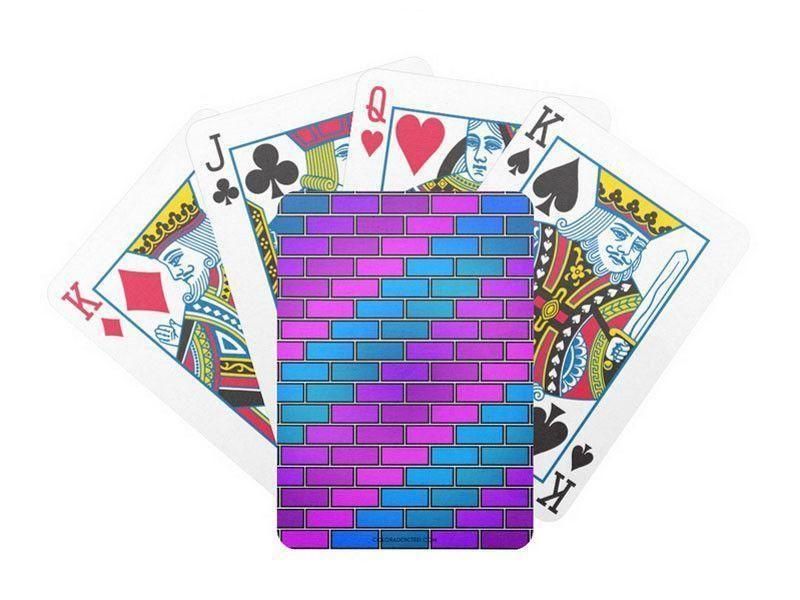 Playing Cards-BRICK WALL #2 Premium Bicycle® Playing Cards-from COLORADDICTED.COM-