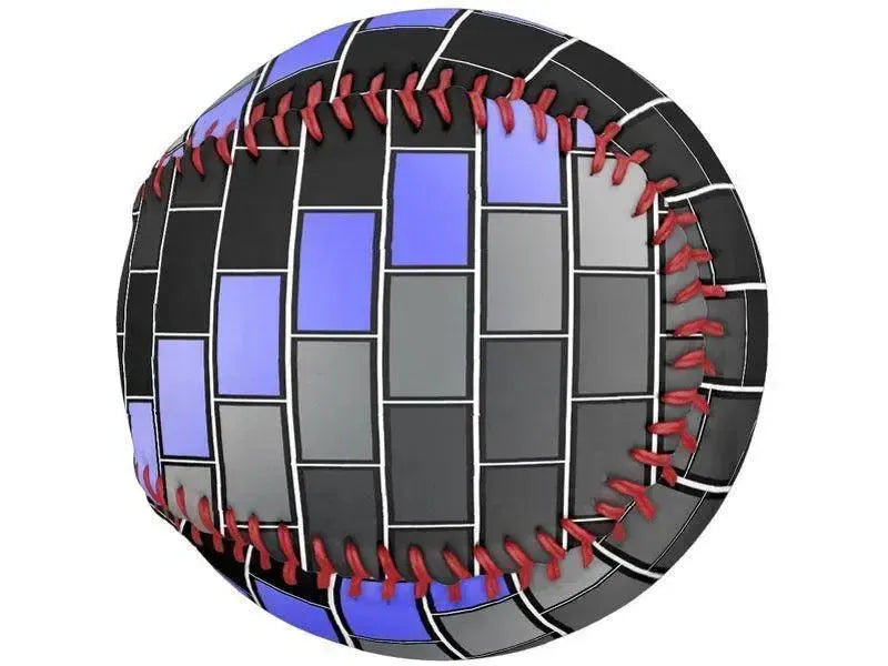 Softballs-BRICK WALL #2 Softballs-Black & Grays & Light Blues-from COLORADDICTED.COM-