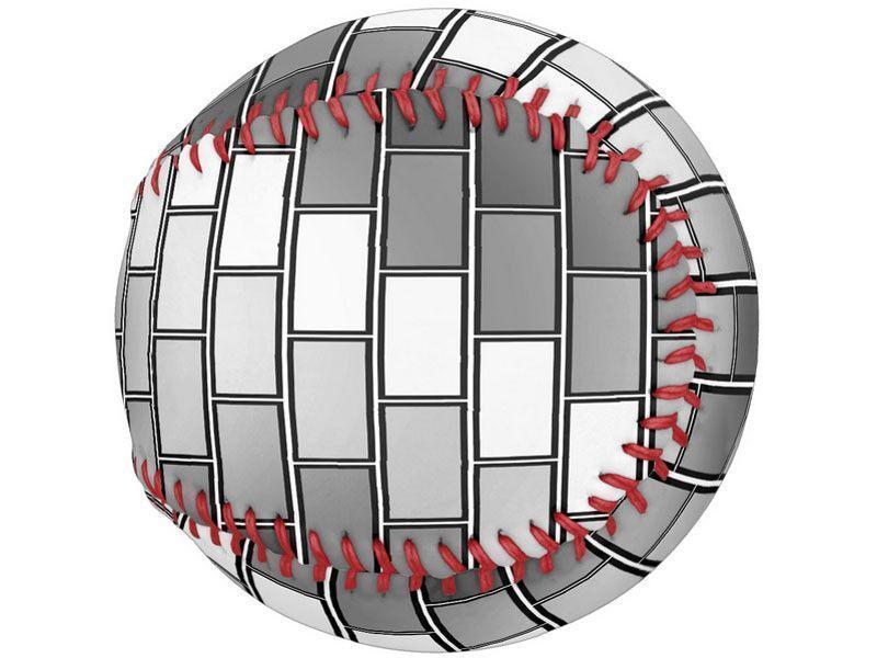 Softballs-BRICK WALL #2 Softballs-Grays &amp; White-from COLORADDICTED.COM-