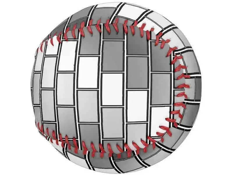 Softballs-BRICK WALL #2 Softballs-Grays & White-from COLORADDICTED.COM-