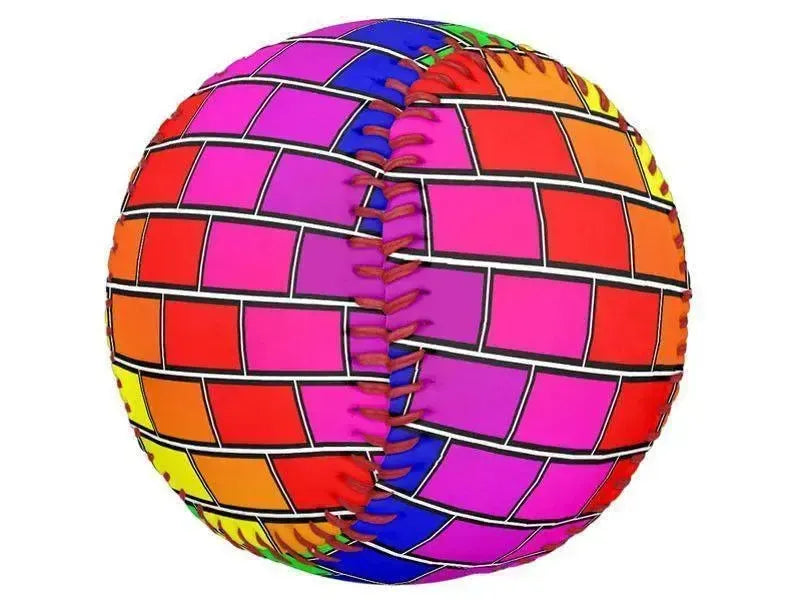 Softballs-BRICK WALL #2 Softballs-from COLORADDICTED.COM-