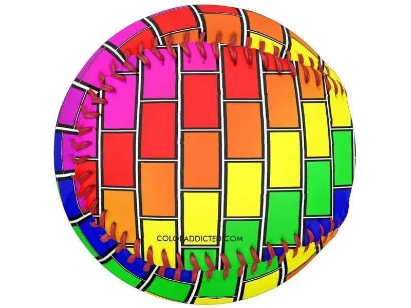 Softballs-BRICK WALL #2 Softballs-from COLORADDICTED.COM-