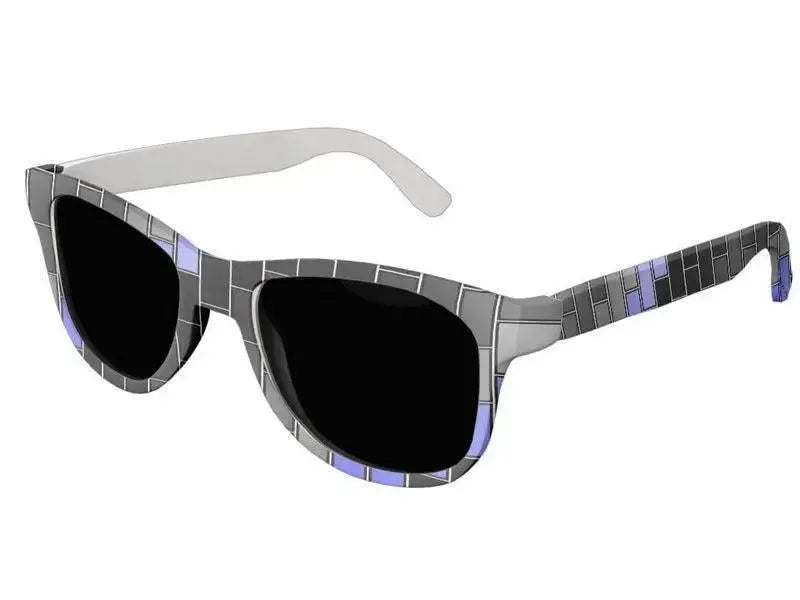 Wayfarer Sunglasses-BRICK WALL #2 Wayfarer Sunglasses (white background)-from COLORADDICTED.COM-
