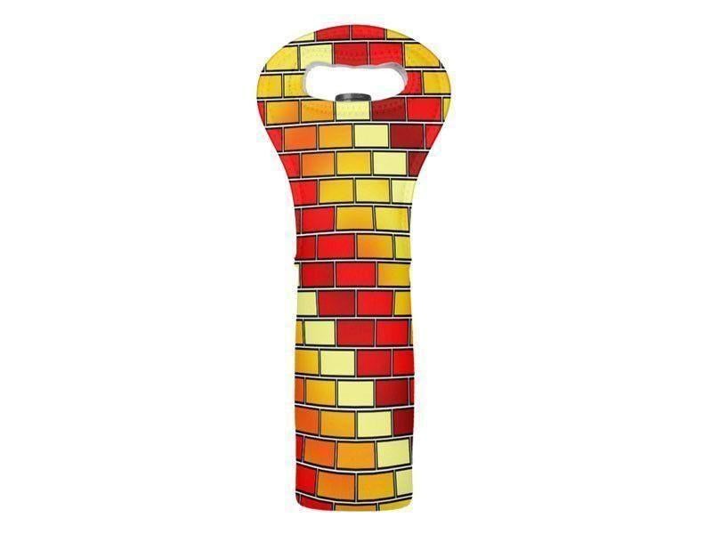 Wine Totes-BRICK WALL #2 Wine Totes-from COLORADDICTED.COM-