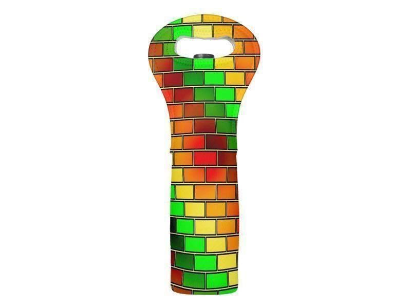 Wine Totes-BRICK WALL #2 Wine Totes-from COLORADDICTED.COM-
