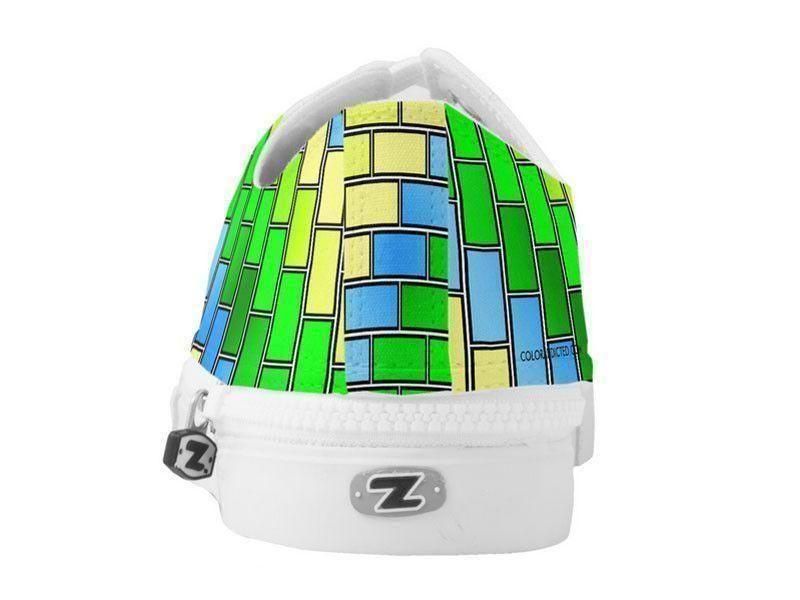 ZipZ Low-Top Sneakers-BRICK WALL #2 ZipZ Low-Top Sneakers-from COLORADDICTED.COM-