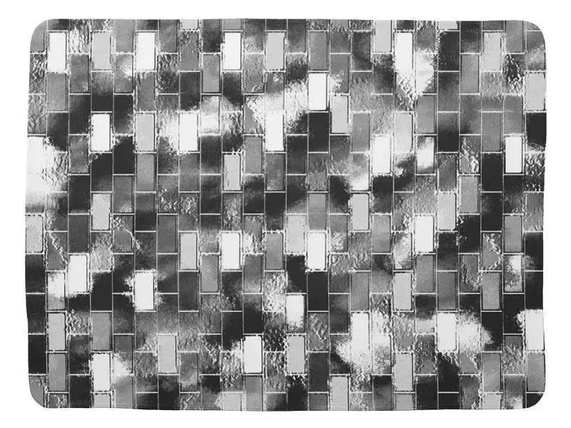 Baby Blankets-BRICK WALL SMUDGED Baby Blankets-from COLORADDICTED.COM-