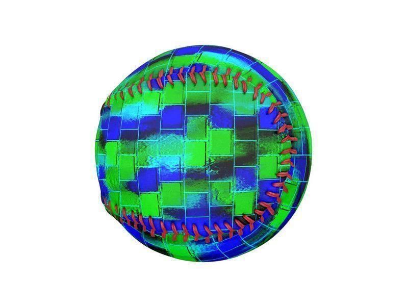 Baseballs-BRICK WALL SMUDGED Baseballs-from COLORADDICTED.COM-