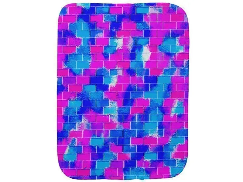 Burp Cloths-BRICK WALL SMUDGED Burp Cloths-from COLORADDICTED.COM-