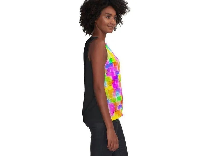 Contrast Tanks-BRICK WALL SMUDGED Contrast Tanks-from COLORADDICTED.COM-