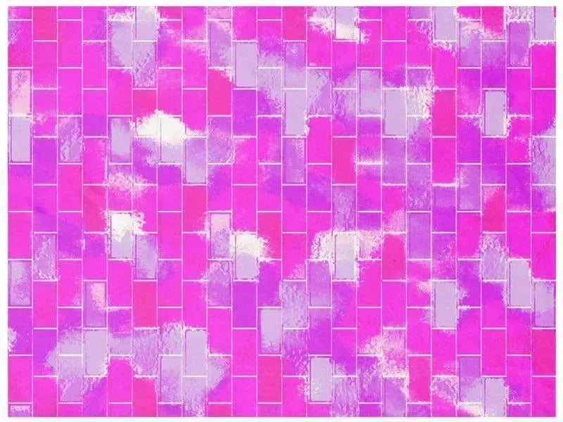 Fleece Blankets-BRICK WALL SMUDGED Fleece Blankets-Purples, Violets & Fuchsias-from COLORADDICTED.COM-