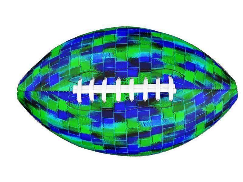 Footballs-BRICK WALL SMUDGED Footballs & Mini Footballs-from COLORADDICTED.COM-