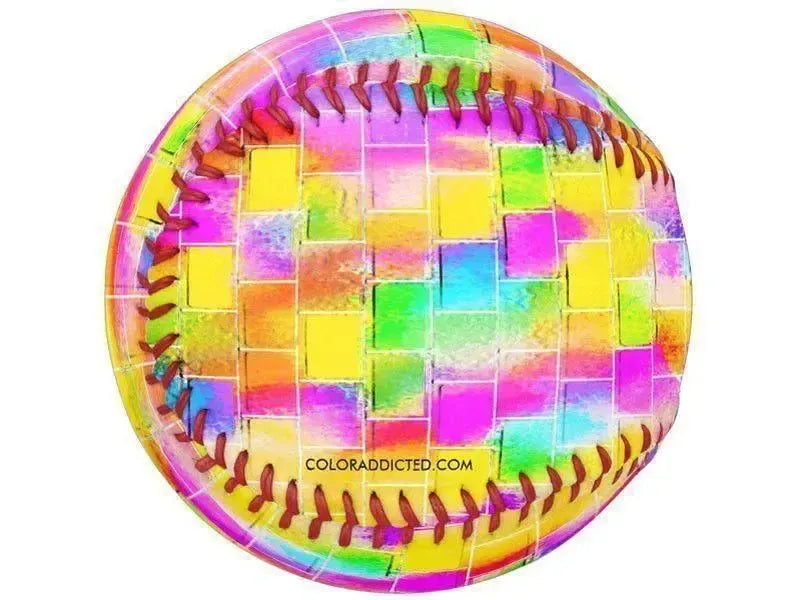 Softballs-BRICK WALL SMUDGED Softballs-from COLORADDICTED.COM-