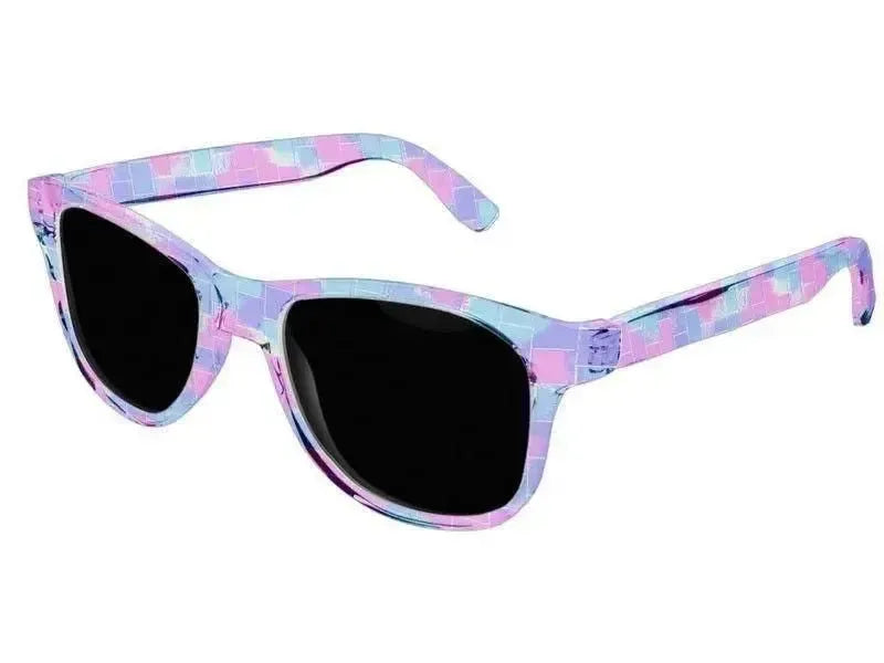 Wayfarer Sunglasses-BRICK WALL SMUDGED Wayfarer Sunglasses (transparent background)-from COLORADDICTED.COM-