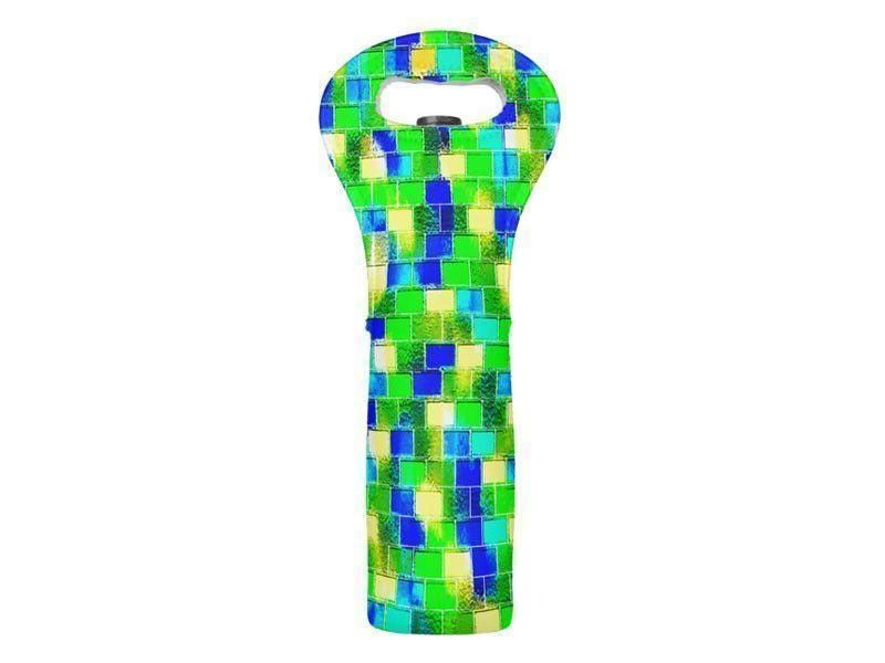 Wine Totes-BRICK WALL SMUDGED Wine Totes-from COLORADDICTED.COM-