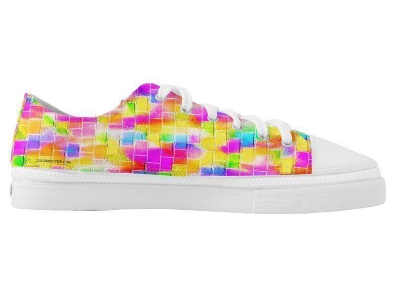 ZipZ Low-Top Sneakers-BRICK WALL SMUDGED ZipZ Low-Top Sneakers-from COLORADDICTED.COM-