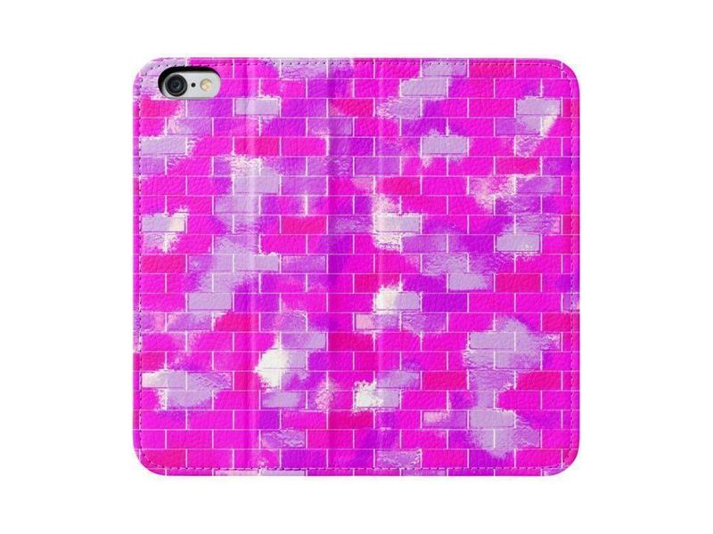 iPhone Wallets-BRICK WALL SMUDGED iPhone Wallets-from COLORADDICTED.COM-