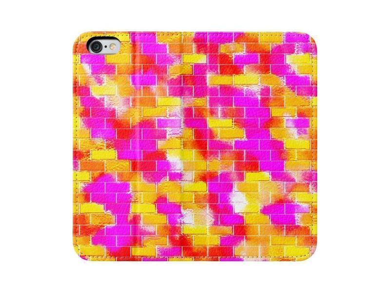 iPhone Wallets-BRICK WALL SMUDGED iPhone Wallets-from COLORADDICTED.COM-