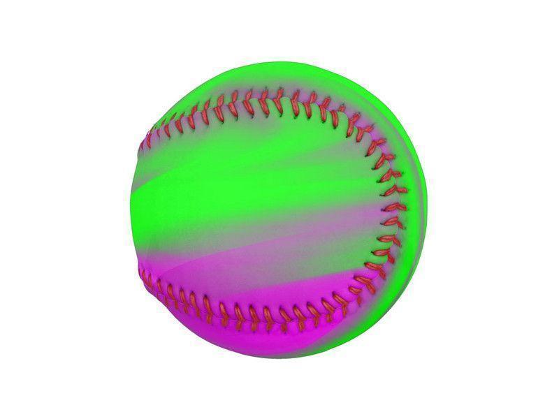 Baseballs-DREAM PATH Baseballs-Purples &amp; Greens-from COLORADDICTED.COM-