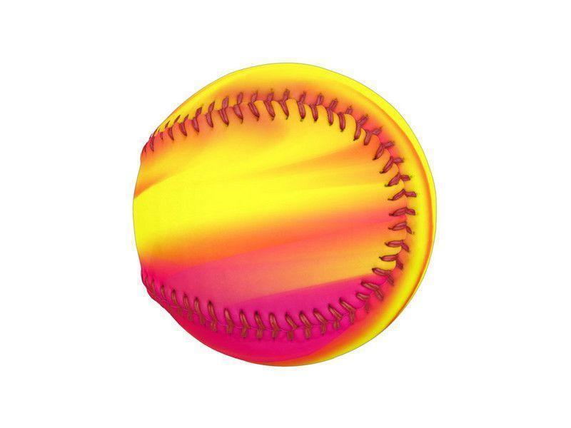 Baseballs-DREAM PATH Baseballs-Reds &amp; Oranges &amp; Fuchsias &amp; Purples &amp; Yellows-from COLORADDICTED.COM-