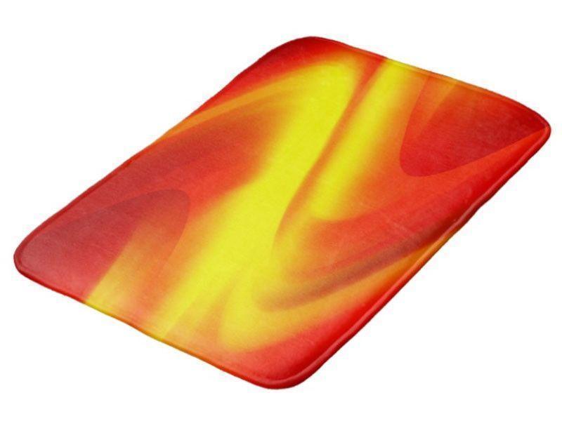 Bath Mats-DREAM PATH Bath Mats-Reds, Oranges &amp; Yellows-from COLORADDICTED.COM-