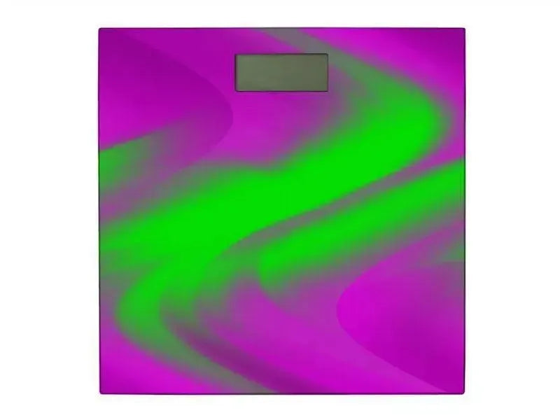 Bathroom Scales-DREAM PATH Bathroom Scales-Purples & Greens-from COLORADDICTED.COM-