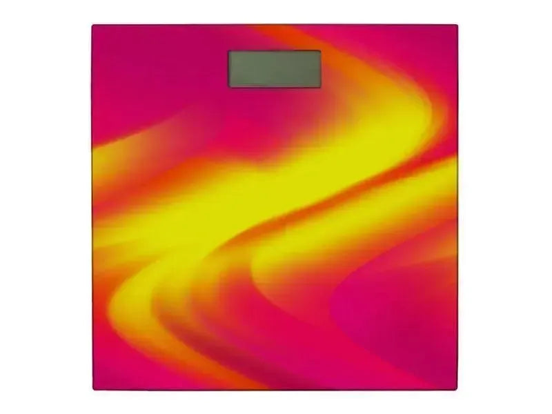 Bathroom Scales-DREAM PATH Bathroom Scales-Reds, Oranges, Fuchsias, Purples & Yellows-from COLORADDICTED.COM-
