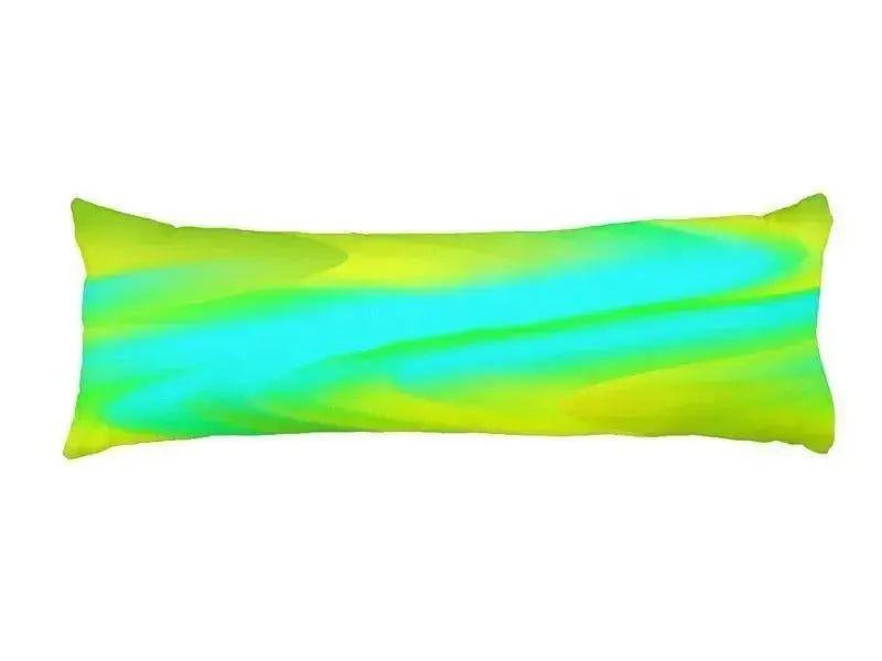 Body Pillows - Dakimakuras-DREAM PATH Body Pillows - Dakimakuras-Greens & Yellows & Light Blues-from COLORADDICTED.COM-