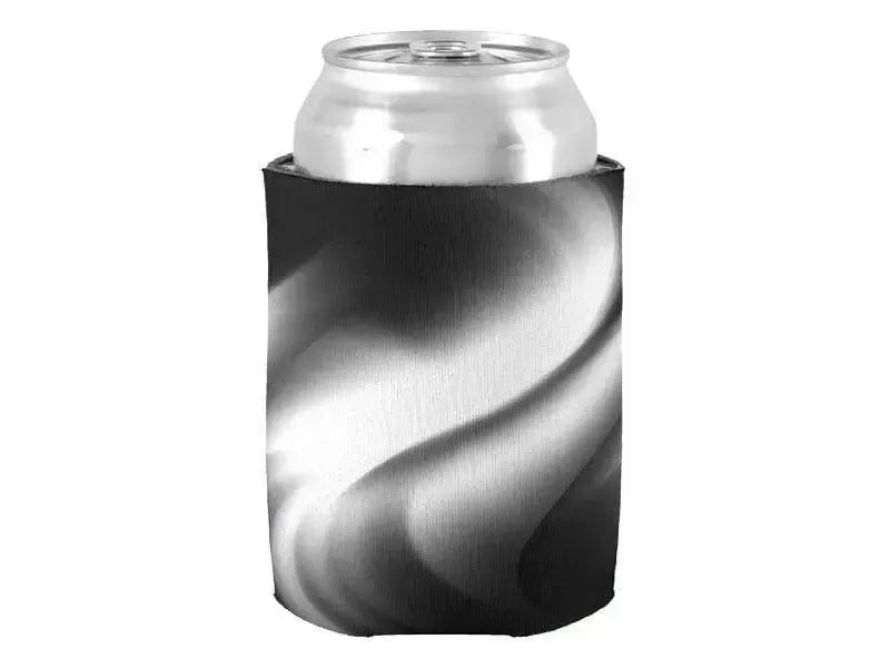 Can Cooler Sleeves – Can Koozies-DREAM PATH Bottle & Can Cooler Sleeves – Bottle & Can Koozies-Black & Grays-from COLORADDICTED.COM-