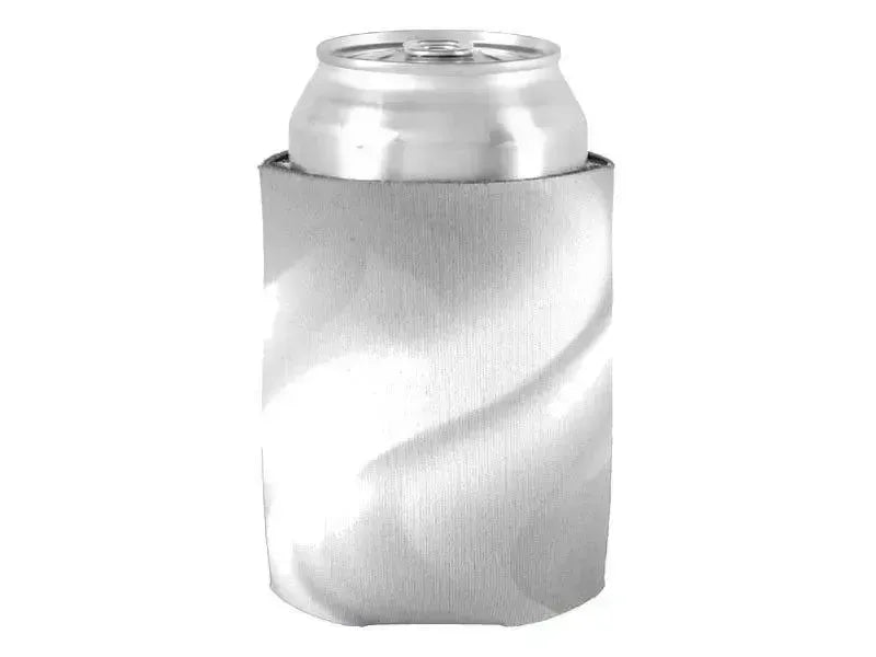 Can Cooler Sleeves – Can Koozies-DREAM PATH Bottle & Can Cooler Sleeves – Bottle & Can Koozies-Grays & White-from COLORADDICTED.COM-