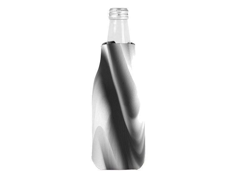Bottle Cooler Sleeves – Bottle Koozies-DREAM PATH Bottle Cooler Sleeves – Bottle Koozies-Black &amp; Grays &amp; White-from COLORADDICTED.COM-
