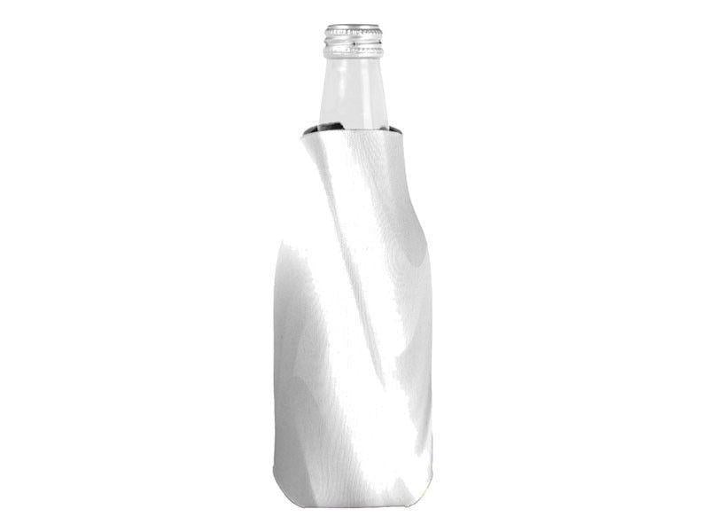 Bottle Cooler Sleeves – Bottle Koozies-DREAM PATH Bottle Cooler Sleeves – Bottle Koozies-Grays &amp; White-from COLORADDICTED.COM-