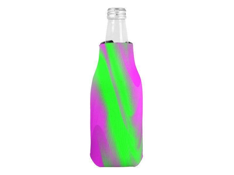 Bottle Cooler Sleeves – Bottle Koozies-DREAM PATH Bottle Cooler Sleeves – Bottle Koozies-Purples &amp; Greens-from COLORADDICTED.COM-