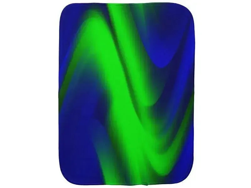 Burp Cloths-DREAM PATH Burp Cloths-Blues & Greens-from COLORADDICTED.COM-