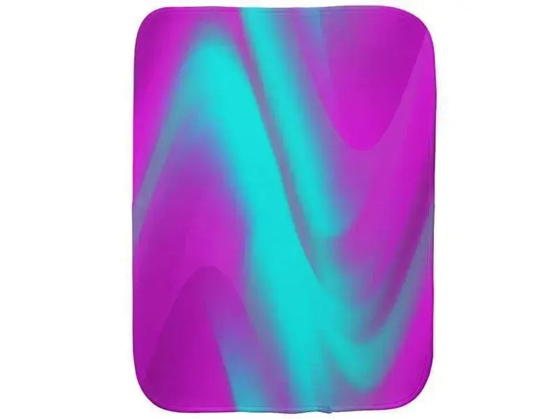 Burp Cloths-DREAM PATH Burp Cloths-Purples & Turquoises-from COLORADDICTED.COM-