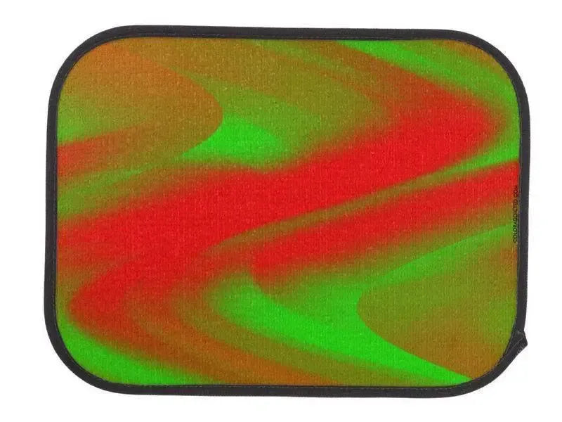 Car Mats-DREAM PATH Car Mats Sets-Greens & Reds-from COLORADDICTED.COM-