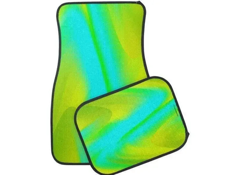 Car Mats-DREAM PATH Car Mats Sets-Greens & Yellows & Light Blues-from COLORADDICTED.COM-