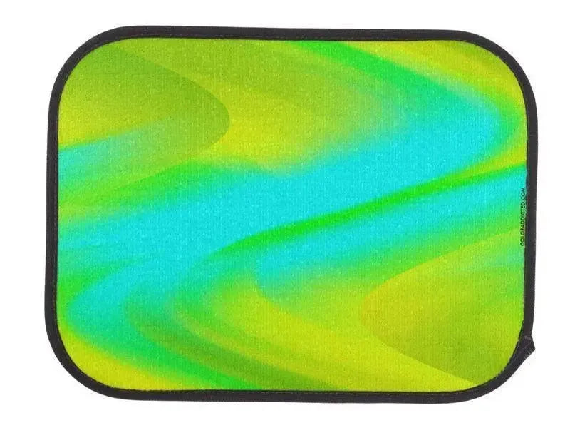 Car Mats-DREAM PATH Car Mats Sets-Greens & Yellows & Light Blues-from COLORADDICTED.COM-