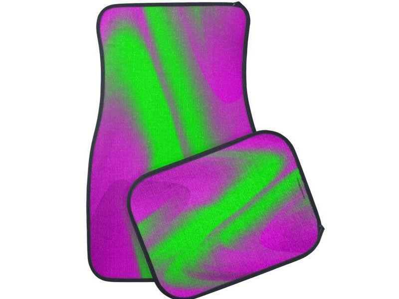 Car Mats-DREAM PATH Car Mats Sets-Purples &amp; Greens-from COLORADDICTED.COM-