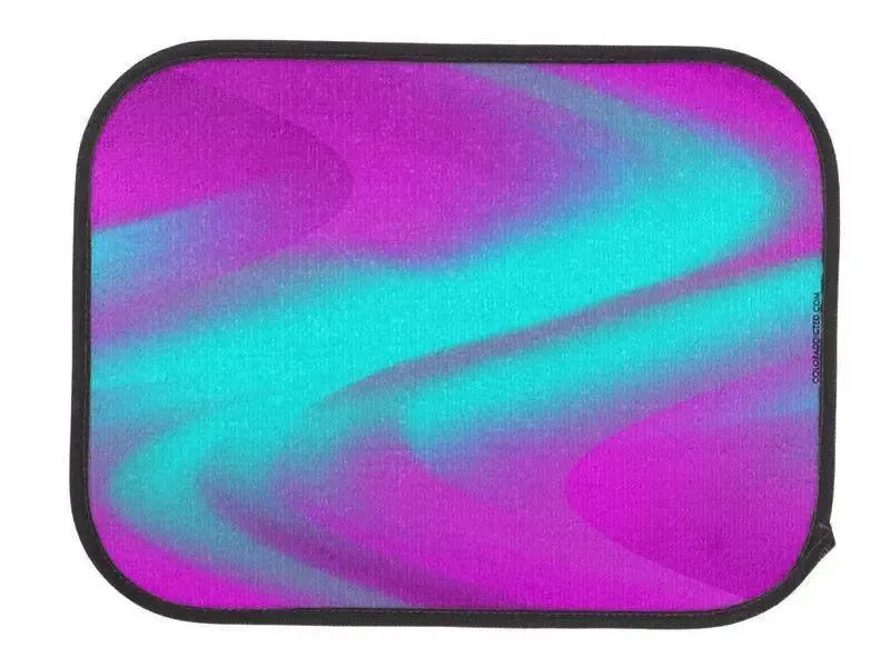 Car Mats-DREAM PATH Car Mats Sets-Purples & Turquoises-from COLORADDICTED.COM-