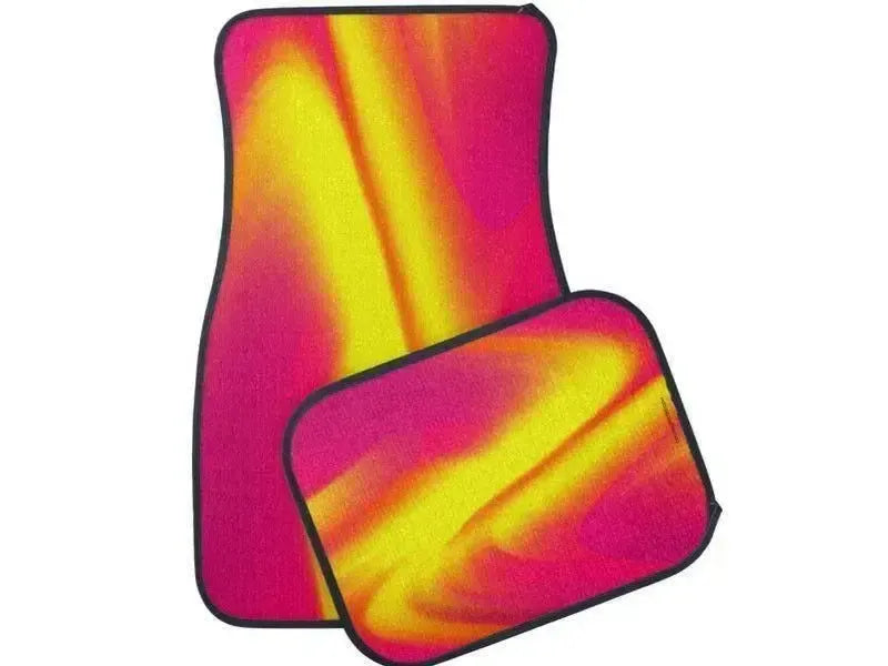 Car Mats-DREAM PATH Car Mats Sets-Reds & Oranges & Fuchsias & Purples & Yellows-from COLORADDICTED.COM-