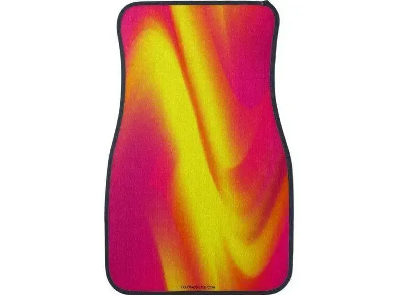 Car Mats-DREAM PATH Car Mats Sets-Reds & Oranges & Fuchsias & Purples & Yellows-from COLORADDICTED.COM-