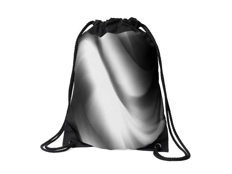 Drawstring Bags-DREAM PATH Drawstring Bags-Black &amp; Grays-from COLORADDICTED.COM-