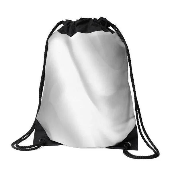 Drawstring Bags-DREAM PATH Drawstring Bags-Grays & White-from COLORADDICTED.COM-