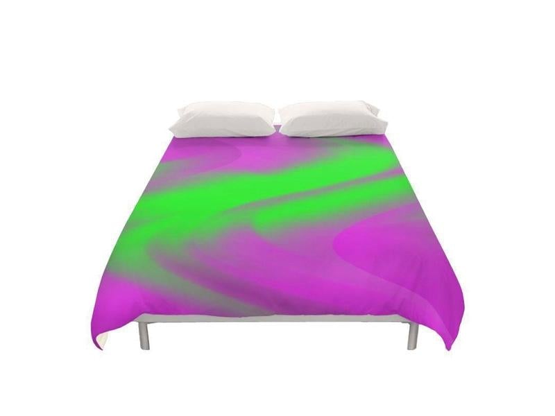 Duvet Covers-DREAM PATH Duvet Covers-Purples &amp; Greens-from COLORADDICTED.COM-