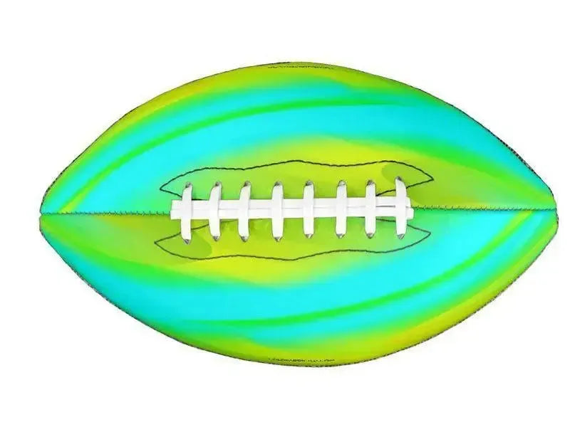 Footballs-DREAM PATH Footballs & Mini Footballs-Greens & Yellows & Light Blues-from COLORADDICTED.COM-