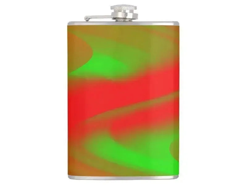 Hip Flasks-DREAM PATH Hip Flasks-Greens & Reds-from COLORADDICTED.COM-