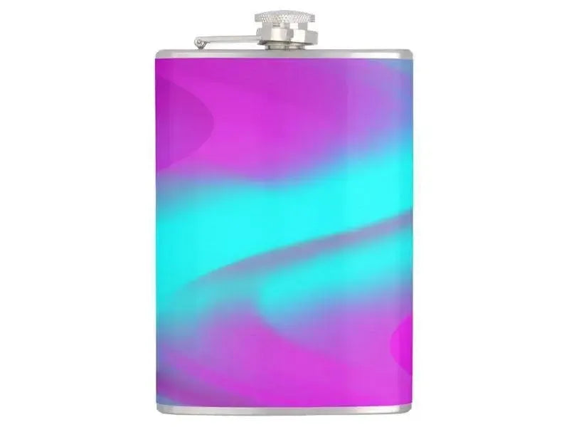 Hip Flasks-DREAM PATH Hip Flasks-Purples & Turquoises-from COLORADDICTED.COM-