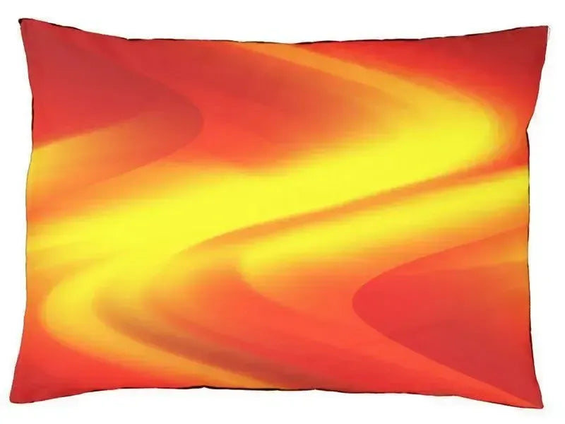 Dog Beds-DREAM PATH Indoor/Outdoor Dog Beds-Reds, Oranges & Yellows-from COLORADDICTED.COM-