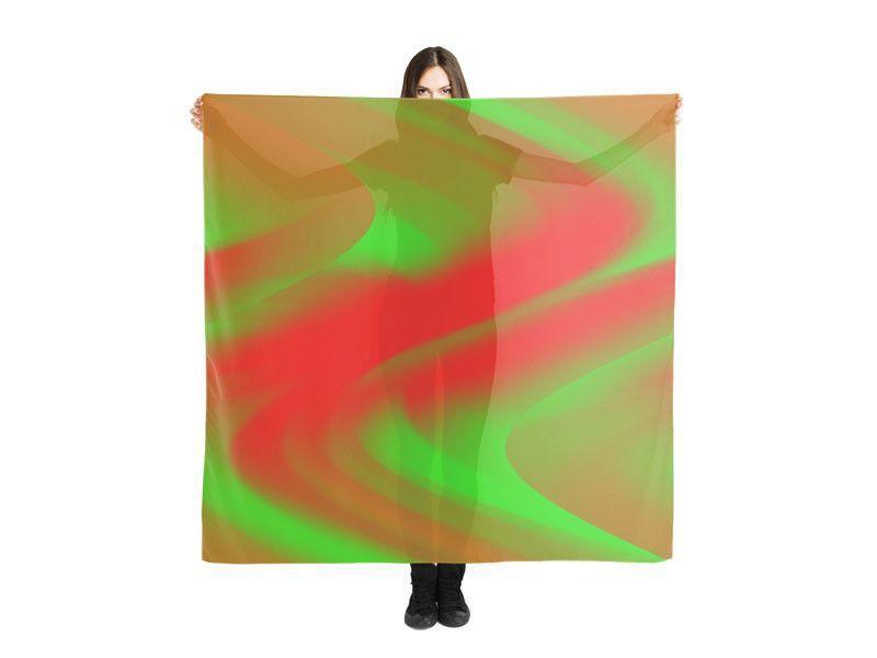 Large Square Scarves & Shawls-DREAM PATH Large Square Scarves & Shawls-from COLORADDICTED.COM-